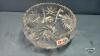 PINWHEEL CRYSTAL FOOTED 9IN BOWL - 3