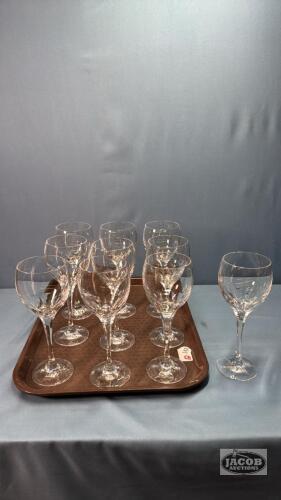 (10) 8.5IN WINE GLASSES
