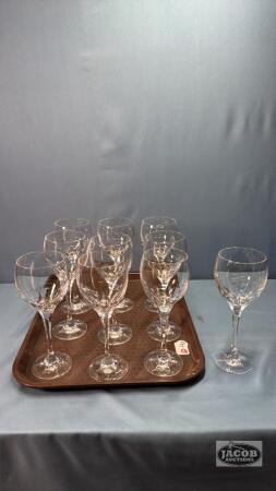 (10) 8.5IN WINE GLASSES