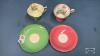 (8) CUPS AND SAUCERS - 12