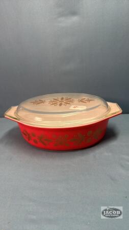 PYREX 2.5 QUART CASSEROLE WITH LID