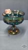 CARNIVAL COLOURED 5IN HIGH PEDESTAL BOWL