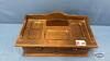 WOODEN 14IN LONG JEWELRY BOX - 3