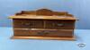 WOODEN 14IN LONG JEWELRY BOX - 4