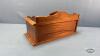 WOODEN 14IN LONG JEWELRY BOX - 5