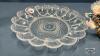 PLASTIC DEVILED EGG DISH WITH ASSORTED LOT - 3