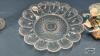 PLASTIC DEVILED EGG DISH WITH ASSORTED LOT - 4