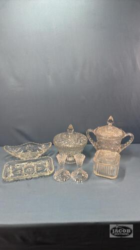 MISC. GLASSWARE LOT