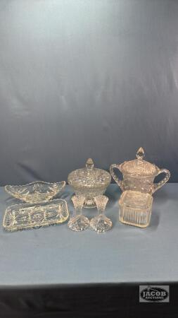 MISC. GLASSWARE LOT