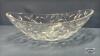OVAL 13IN GLASS BOWL WITH CREAM AND SUGAR - 4