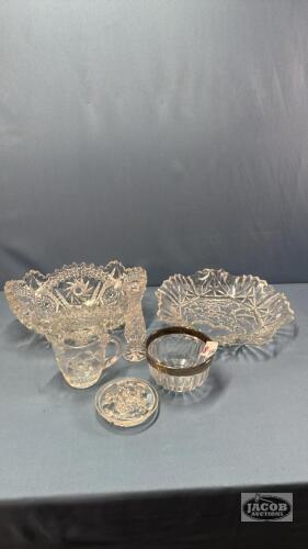 ASSORTED GLASS LOT