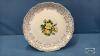 (2) PLATES TRIMMED WITH 22K GOLD - 4