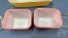 (3) PYREX FRIDGE KEEPERS - 5