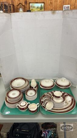 SET OF MADDOCK AND SONS DINNER WARE SET