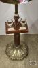 25IN TALL HORSE SHOE TROPHY ASH TRAY - 3