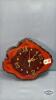 SLAB CLOCK WITH METALS, TROPHIES ETC. - 5