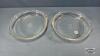 (2) PYREX 9.5IN GLASS PIE PLATES - 3
