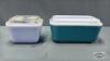 (2) PYREX FRIDGE KEEPERS - 2