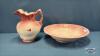 CERAMIC BASIN AND PITCHER SET - 2