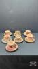 (7) CUPS AND SAUCERS