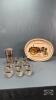 (8) BOMBARIER 3IN GLASSES
