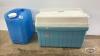 LARGE COLEMAN COOLER WITH 19L WATER TOTE - 2
