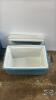 LARGE COLEMAN COOLER WITH 19L WATER TOTE - 3