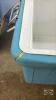LARGE COLEMAN COOLER WITH 19L WATER TOTE - 5