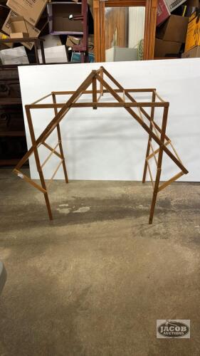 WOODEN CLOTHES RACK
