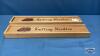 (2) WOODEN BOXES WITH KNITTING NEEDLES - 7