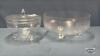 (2) ETCHED GLASS BOWLS - 2