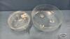 (2) ETCHED GLASS BOWLS - 3