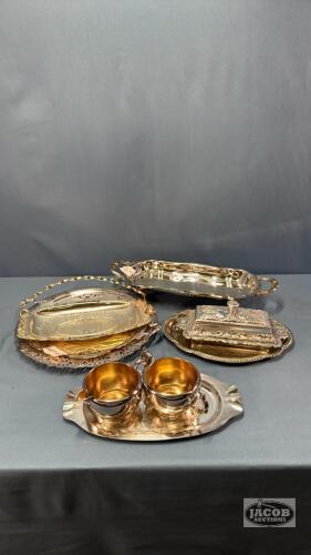 ASSORTED SILVER PLATE LOT
