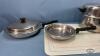 STAINLESS COOKWARE LOT - 2