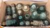 APPROX. 20 GLASS INSULATORS - 2