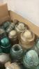 APPROX. 20 GLASS INSULATORS - 4