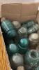 APPROX. 20 GLASS INSULATORS - 5
