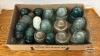APPROX. 16 GLASS INSULATORS - 2