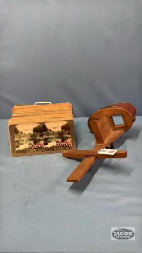 PARTIAL STEREOSCOPE VIEWER WITH
