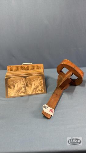 PARTIAL STERIOSCOPE VIEWER WITH