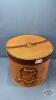BILTMORE ROUND HAT BOX WITH LID - 2