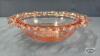 (2) PINK GLASS PIECES - 4
