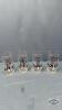 (4) WALT DISNEY DAVEY CROCKETT 4.5IN WATER GLASSES