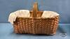 (2) WOVEN BASKETS - 4