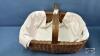 (2) WOVEN BASKETS - 5