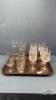 ASSORTED GLASSWARE LOT
