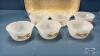 ASSORTED CUSTARD BOWL LOT - 4
