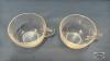 (4) WHEAT PATTERN SNACK PLATES - 4