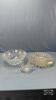 (3) 10IN BUBBLE PLATES W/ 9IN BOWL AND COFFEE CUP