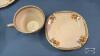 (4) 9IN PLATES AND (1) CUP AND SAUCER - 6